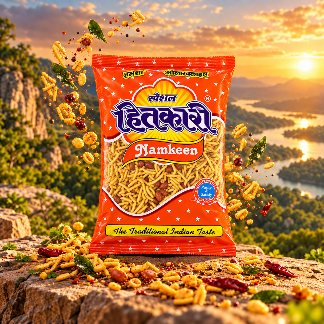 Kurkrey crispy snack campaign